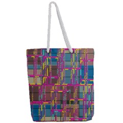 Full Print Rope Handle Tote (Large) 