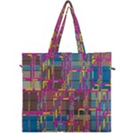 Colorful shapes texture                                                   Canvas Travel Bag