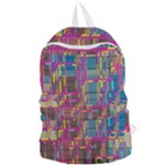 Colorful shapes texture                                               Foldable Lightweight Backpack