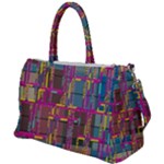 Colorful shapes texture                                                   Duffel Travel Bag