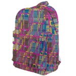 Colorful shapes texture                                                Classic Backpack