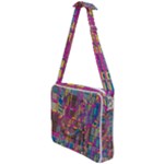 Colorful shapes texture                                                Cross Body Office Bag