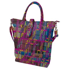 Buckle Top Tote Bag 