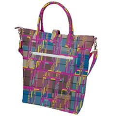 Buckle Top Tote Bag 