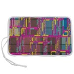 Colorful shapes texture                                               Pen Storage Case (M)