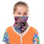 Colorful shapes texture                                               Face Covering Bandana (Kids)