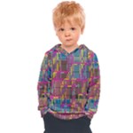 Colorful shapes texture                                                 Kids  Overhead Hoodie