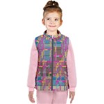 Colorful shapes texture                                                  Kid s Puffer Vest