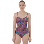 Colorful shapes texture                                                  Sweetheart Tankini Set