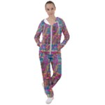 Colorful shapes texture                                                 Women s Tracksuit