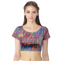 Short Sleeve Crop Top 