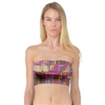 Colorful shapes texture                                                  Bandeau Top