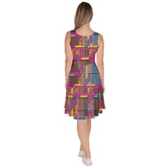 Knee Length Skater Dress With Pockets 