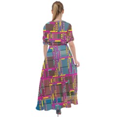 Waist Tie Boho Maxi Dress 