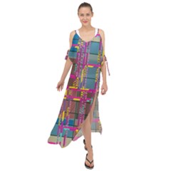 Maxi Chiffon Cover Up Dress 