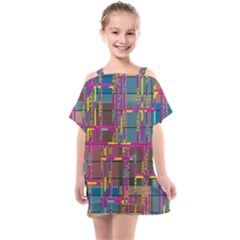 Kids  One Piece Chiffon Dress 