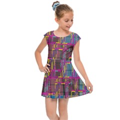 Kids  Cap Sleeve Dress 