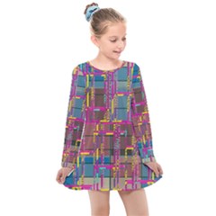 Kids  Long Sleeve Dress 