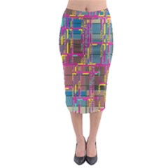 Midi Pencil Skirt 