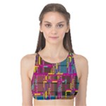 Colorful shapes texture                                                   Tank Bikini Top