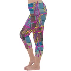 Capri Winter Leggings  Back