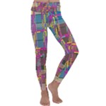 Colorful shapes texture                                                  Kids  Lightweight Velour Classic Yoga Leggings