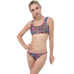 Colorful shapes texture                                                  The Little Details Bikini Set