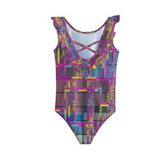 Kids  Frill Swimsuit 