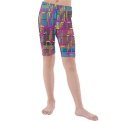 Kids  Mid Length Swim Shorts 