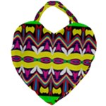 Colorful shapes                                                   Giant Heart Shaped Tote