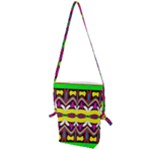 Colorful shapes                                                   Folding Shoulder Bag