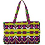 Colorful shapes                                                Canvas Work Bag