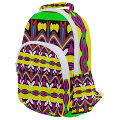 Rounded Multi Pocket Backpack 