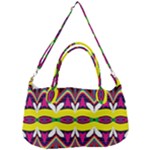 Colorful shapes                                                Removal Strap Handbag