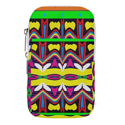 Colorful shapes                                                Waist Pouch (Large) from ArtsNow.com