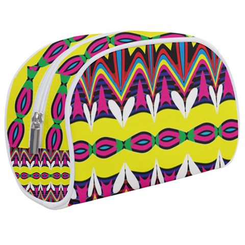 Colorful shapes                                              Makeup Case (Medium) from ArtsNow.com