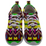 Colorful shapes                                               Mens Athletic Shoes