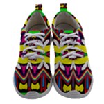 Colorful shapes                                                Women Athletic Shoes