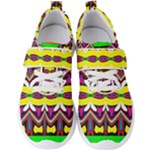 Colorful shapes                                               Men s Velcro Strap Shoes