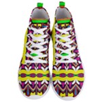 Colorful shapes                                                  Men s Lightweight High Top Sneakers