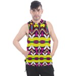 Colorful shapes                                                 Men s Sleeveless Hoodie