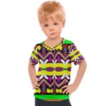 Colorful shapes                                                 Kids  Sports Tee