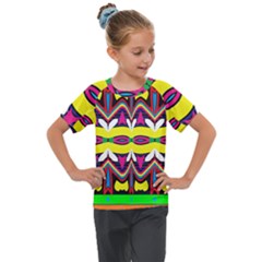 Kids  Mesh Piece T-Shirt 