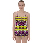 Colorful shapes                                                  Babydoll Tankini Set