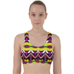 Colorful shapes                                                      Back Weave Sports Bra