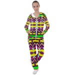 Colorful shapes                                                 Women s Tracksuit