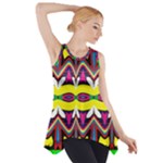 Colorful shapes                                                   Side Drop Tank Tunic