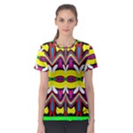 Colorful shapes                                                   Women s Sport Mesh Tee