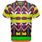 Colorful shapes                                                   Men s Cotton Tee