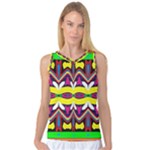 Colorful shapes                                                   Women s Basketball Tank Top